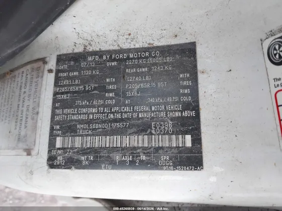 2013 Ford Transit Connect XLT