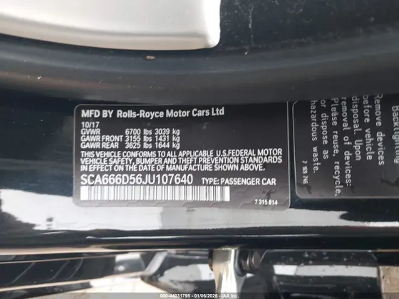 2018 Rolls-Royce Dawn