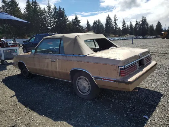 1984 Chrysler LeBaron