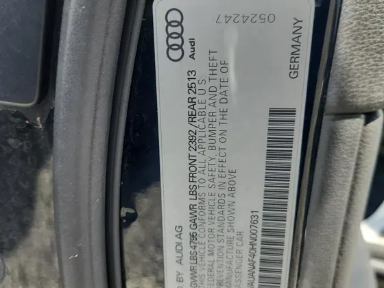 2017 Audi A4 Premium