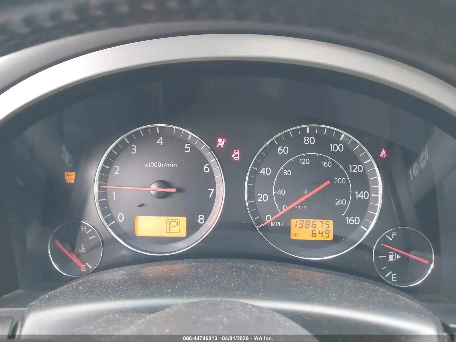 2005 INFINITI FX45
