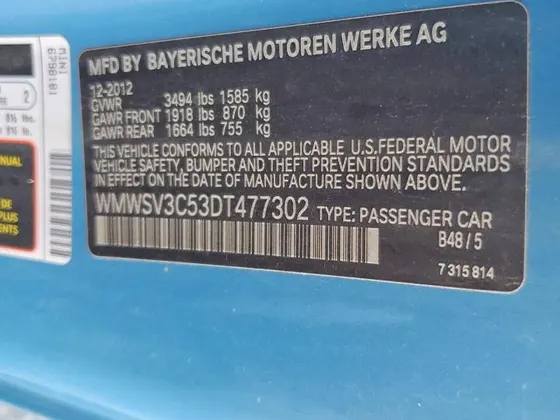 2013 MINI Cooper Hardtop S