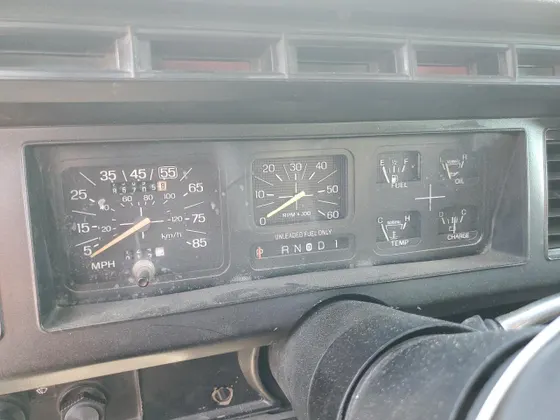 1986 Ford Bronco 4WD Custom