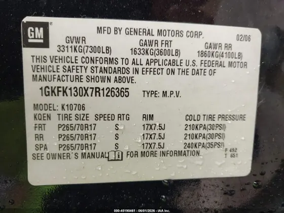 2007 GMC Yukon SLT