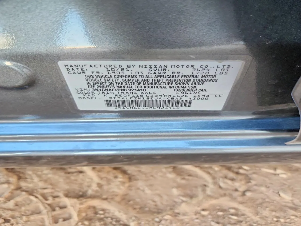 2021 Nissan Versa SV