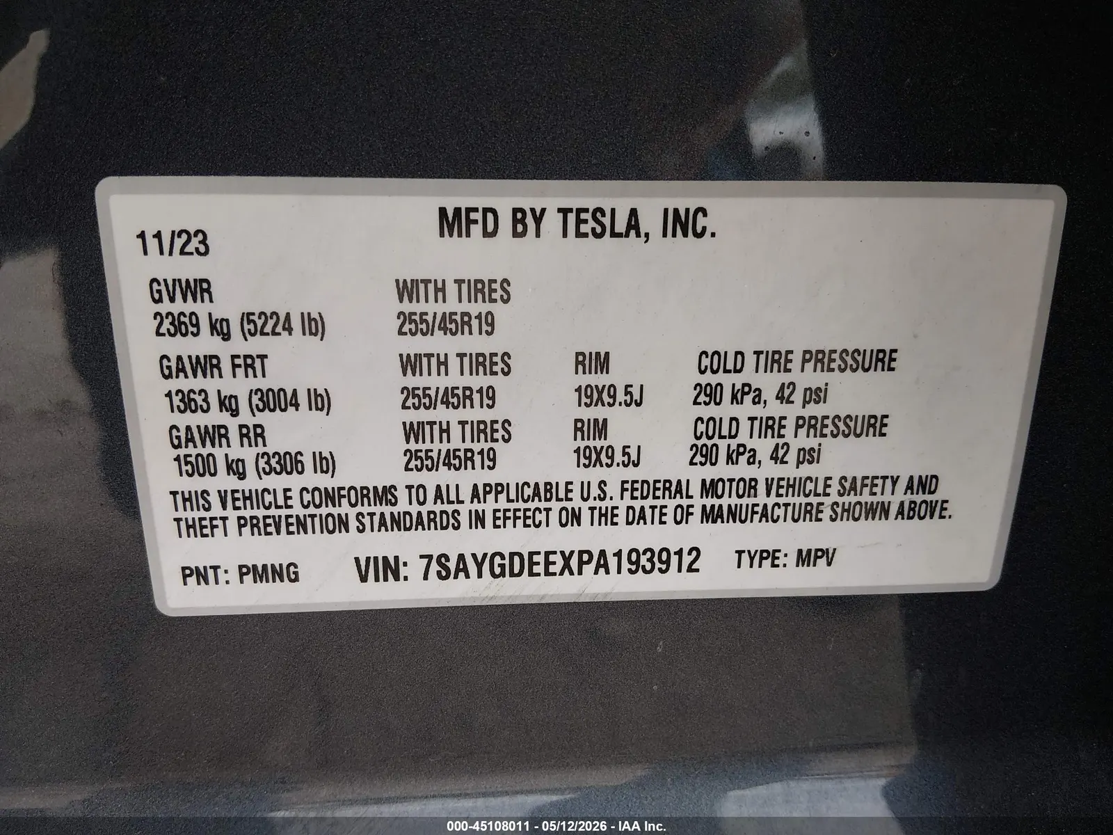 2023 Tesla Model Y Long Range