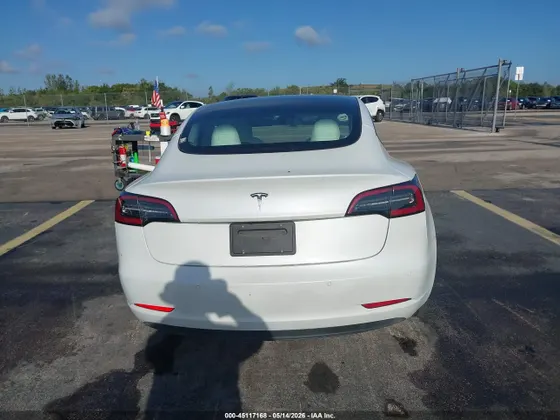 2022 Tesla Model 3 REAR-WHEEL DRIVE