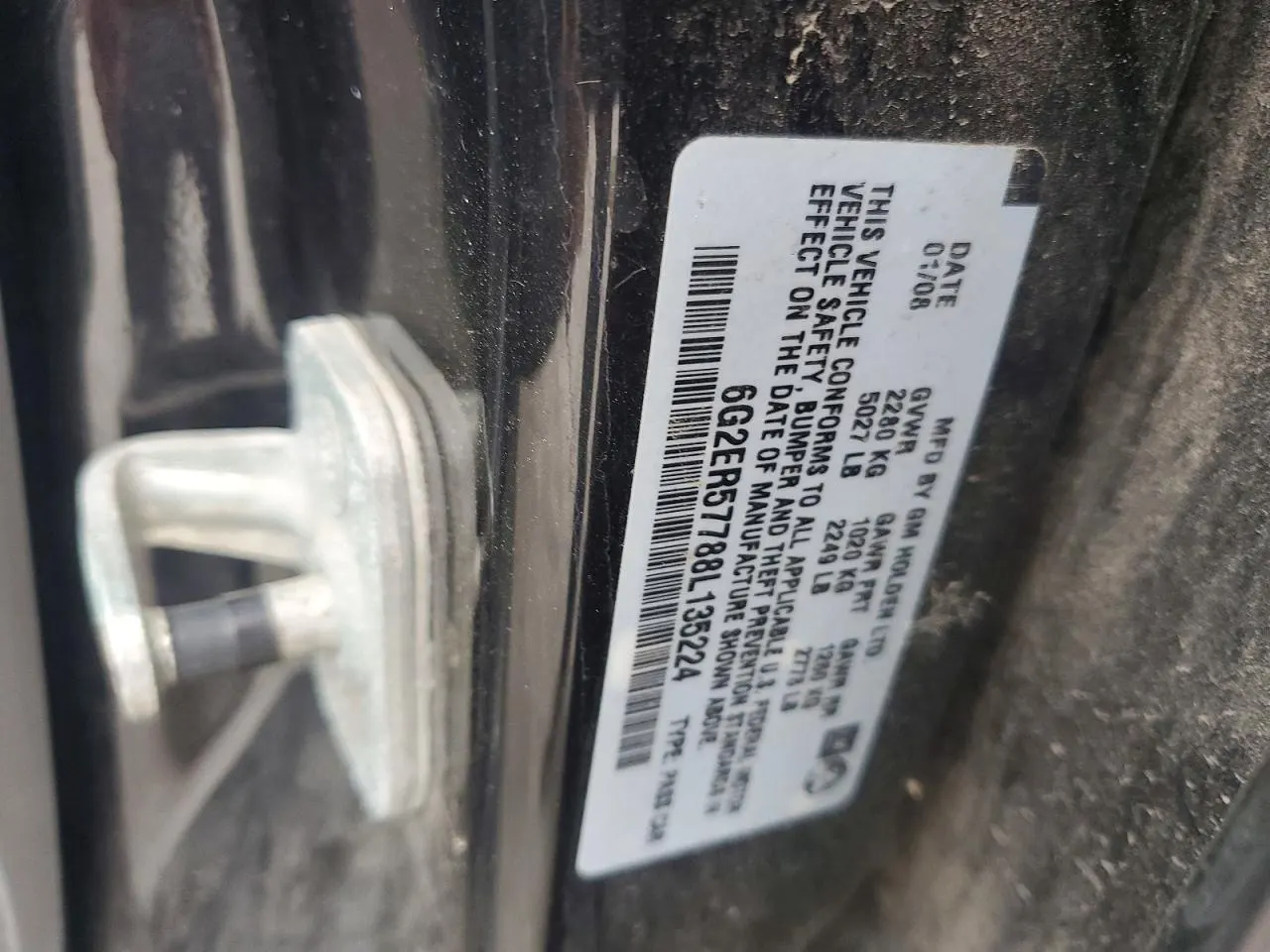 2008 Pontiac G8