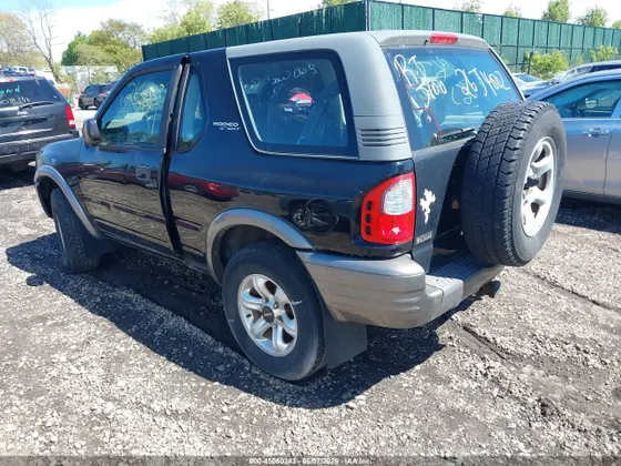 2002 Isuzu Amigo S 3.2L V6 HARD TOP/S 3.2L V6 SOFT TOP
