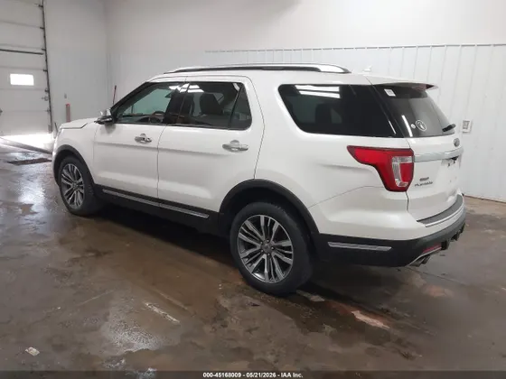 2018 Ford Explorer Platinum