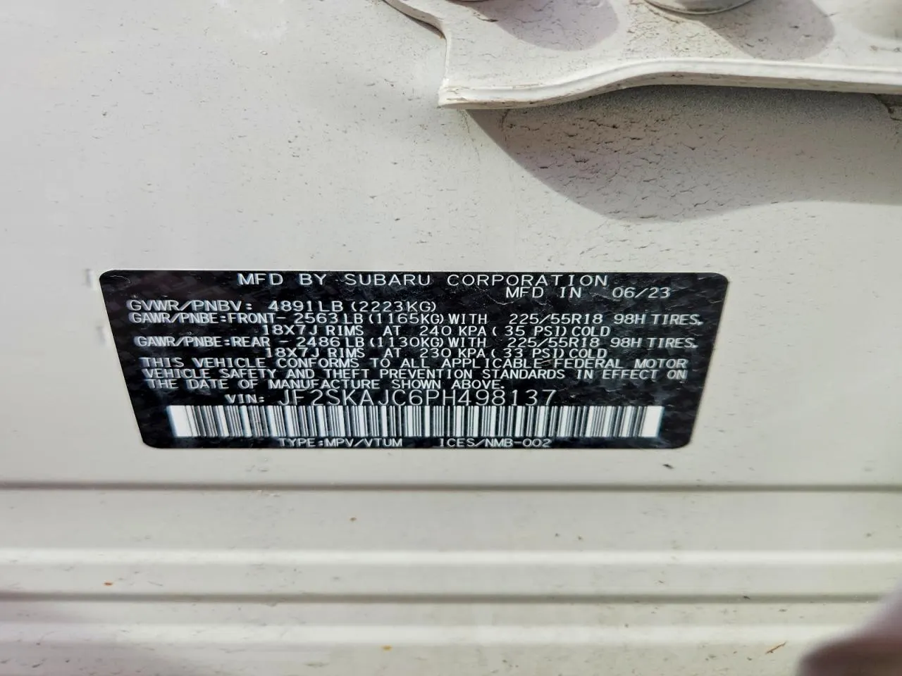 2023 Subaru Forester Sport