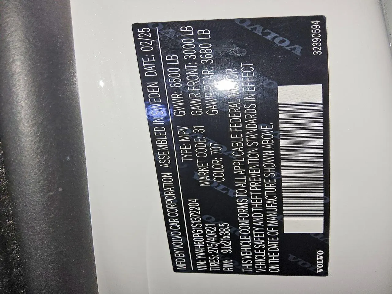 2025 Volvo XC90 Plug-In Hybrid Ultra