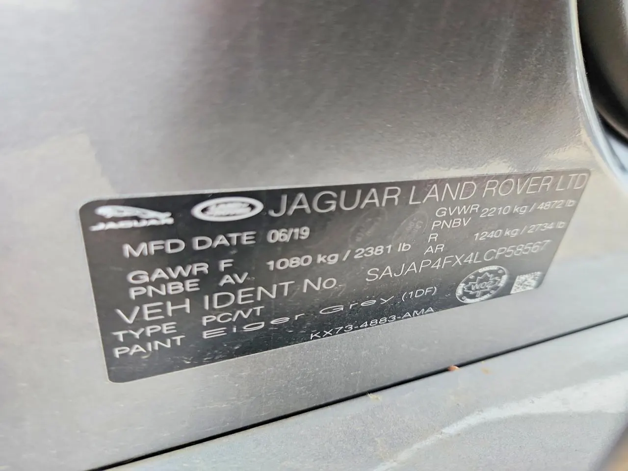 2020 Jaguar XE