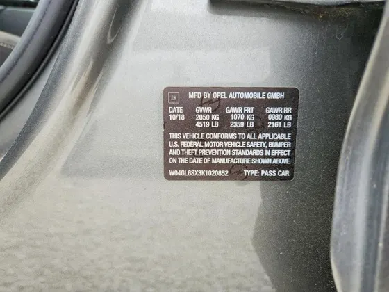2019 Buick Regal Sportback Preferred