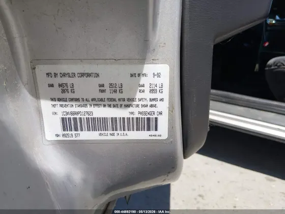 1993 Chrysler New Yorker FIFTH AVENUE