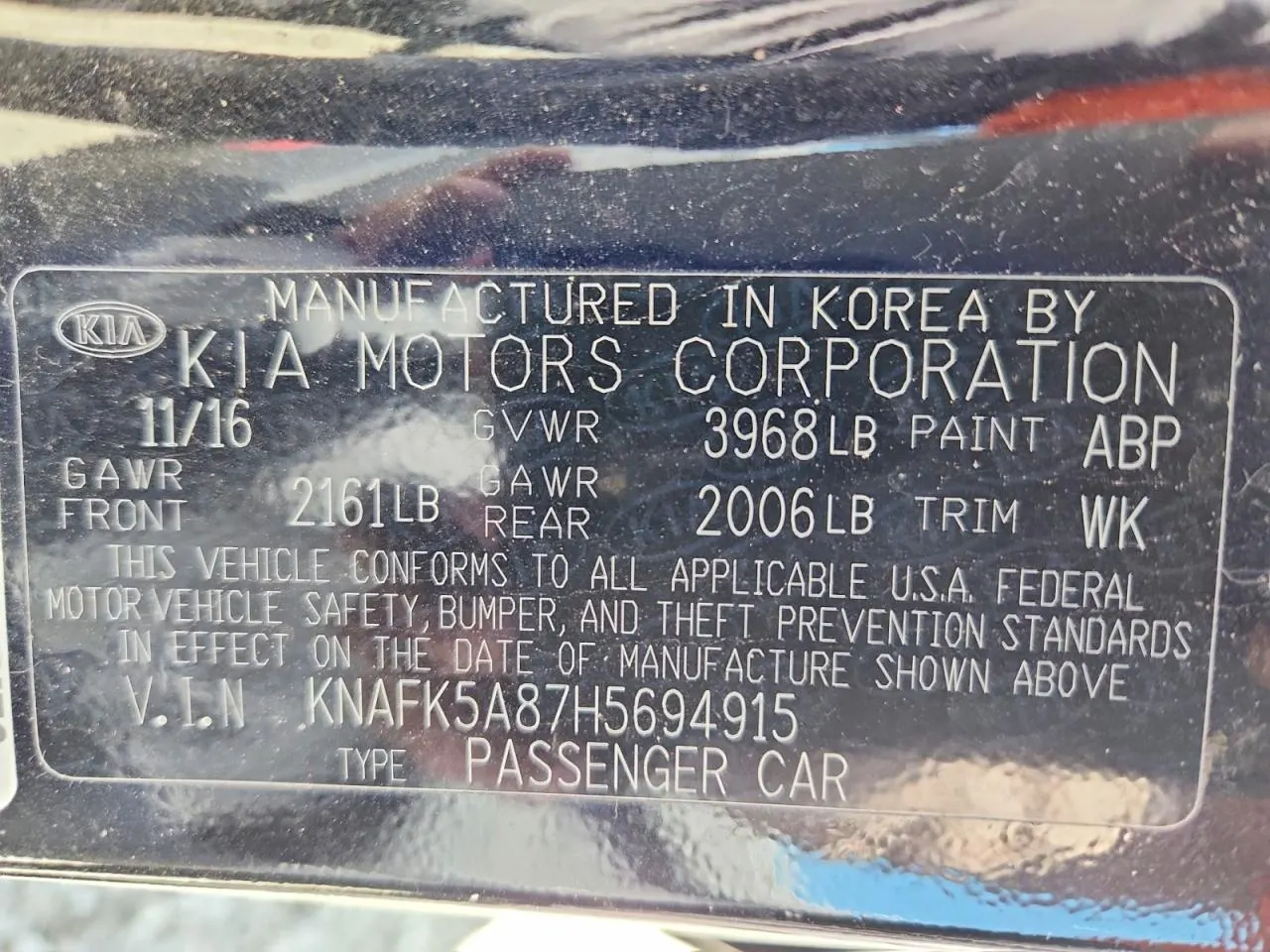 2017 Kia Forte5 LX