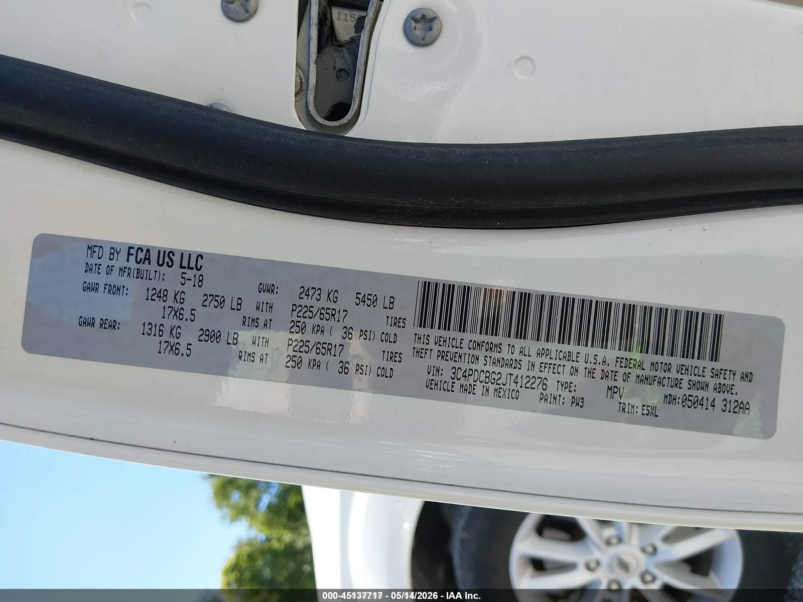 2018 Dodge Journey SXT
