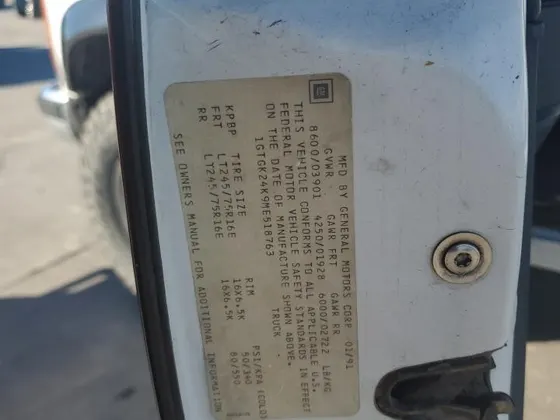 1991 GMC 3/4 Ton Pickups K2500
