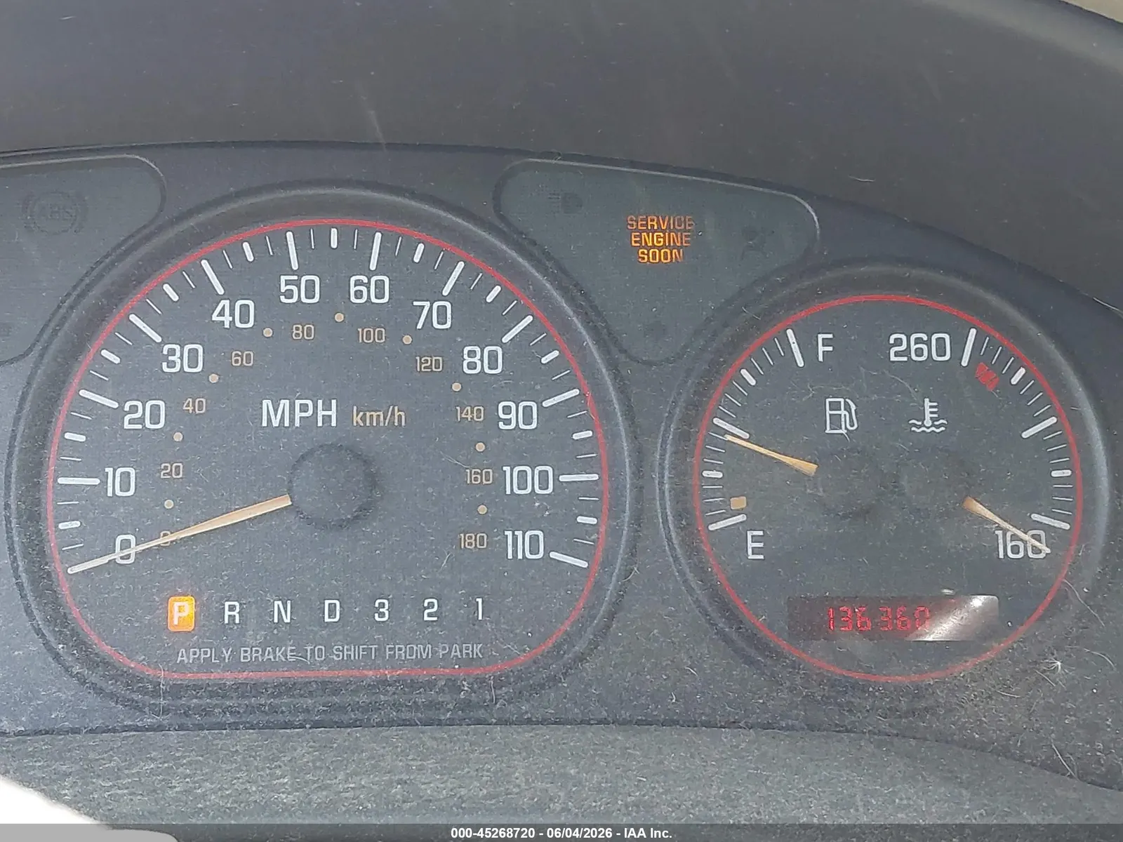 2000 Pontiac Montana M16
