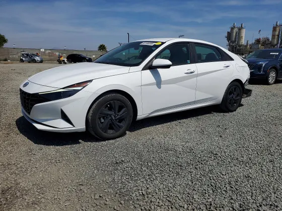 2023 Hyundai Elantra Hybrid Blue