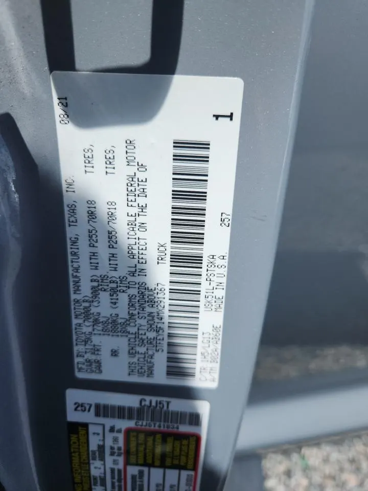 2021 Toyota Tundra 2WD SR5