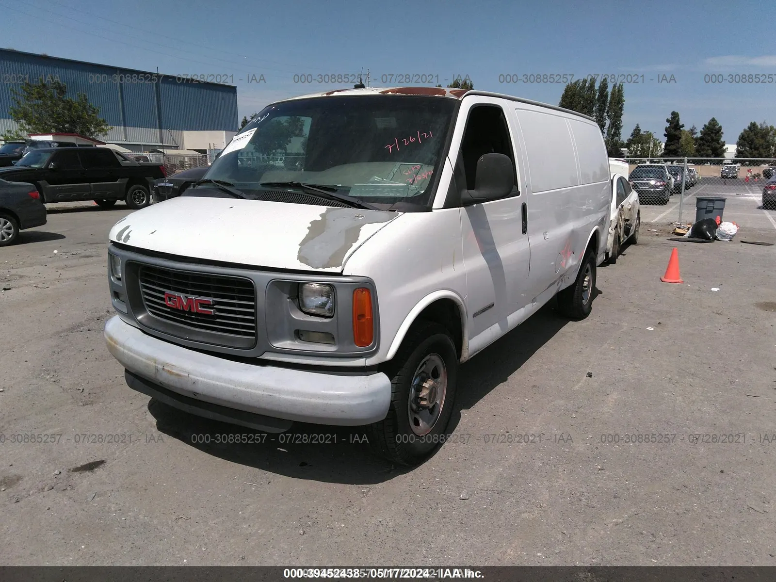 2001 GMC SAVANA CARGO STANDARD