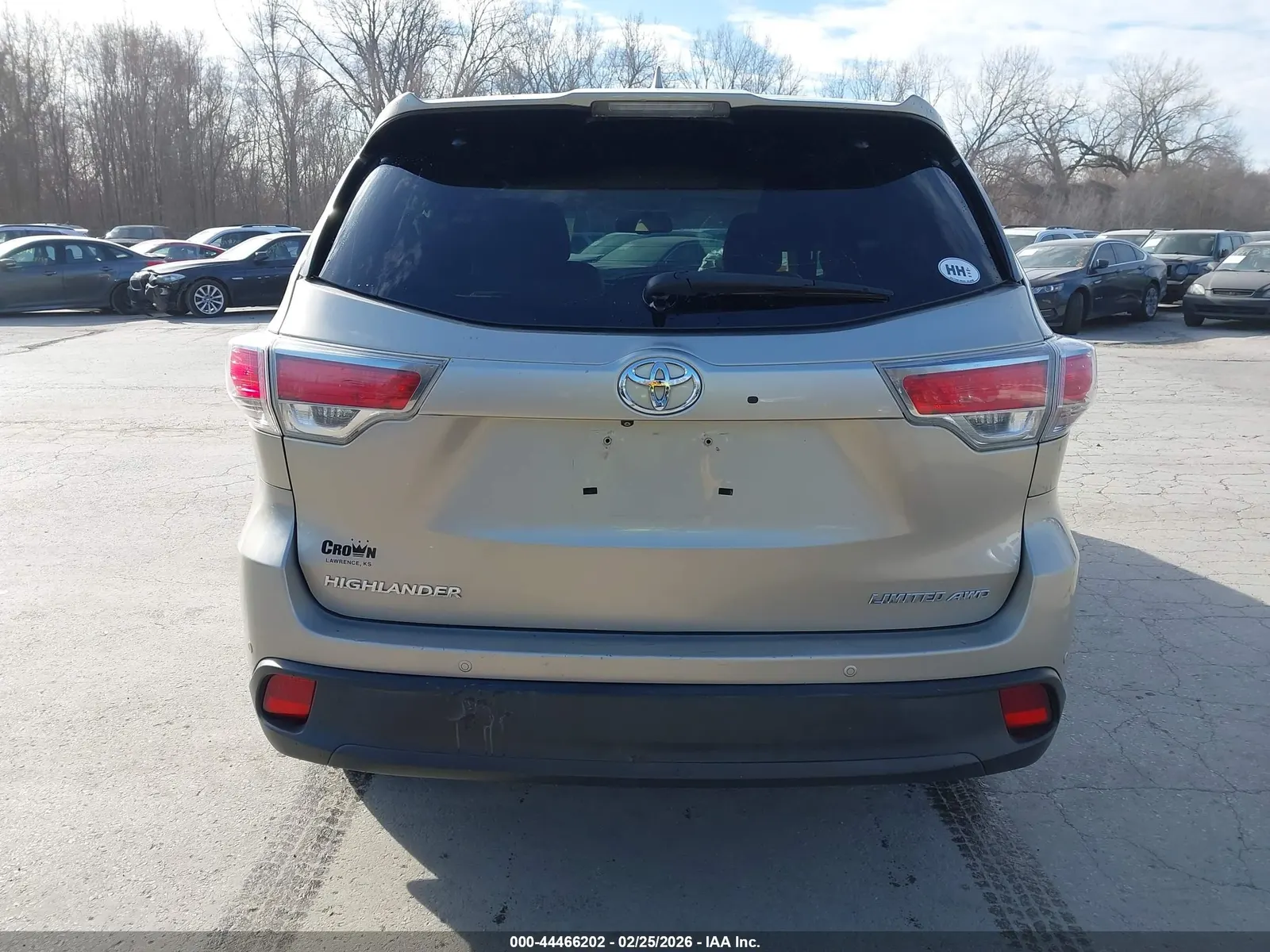 2015 Toyota Highlander Limited Platinum