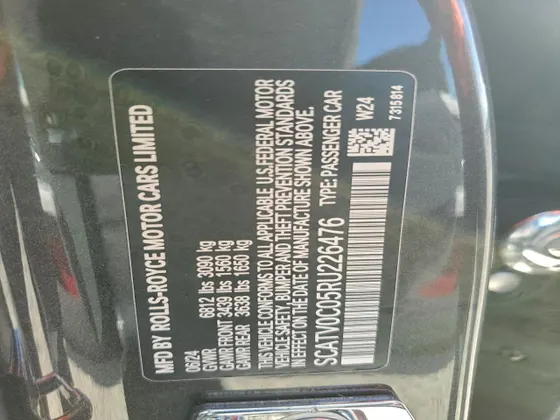 2024 Rolls-Royce Ghost