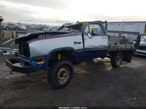 1992 Dodge D250 & W250 W200/W250