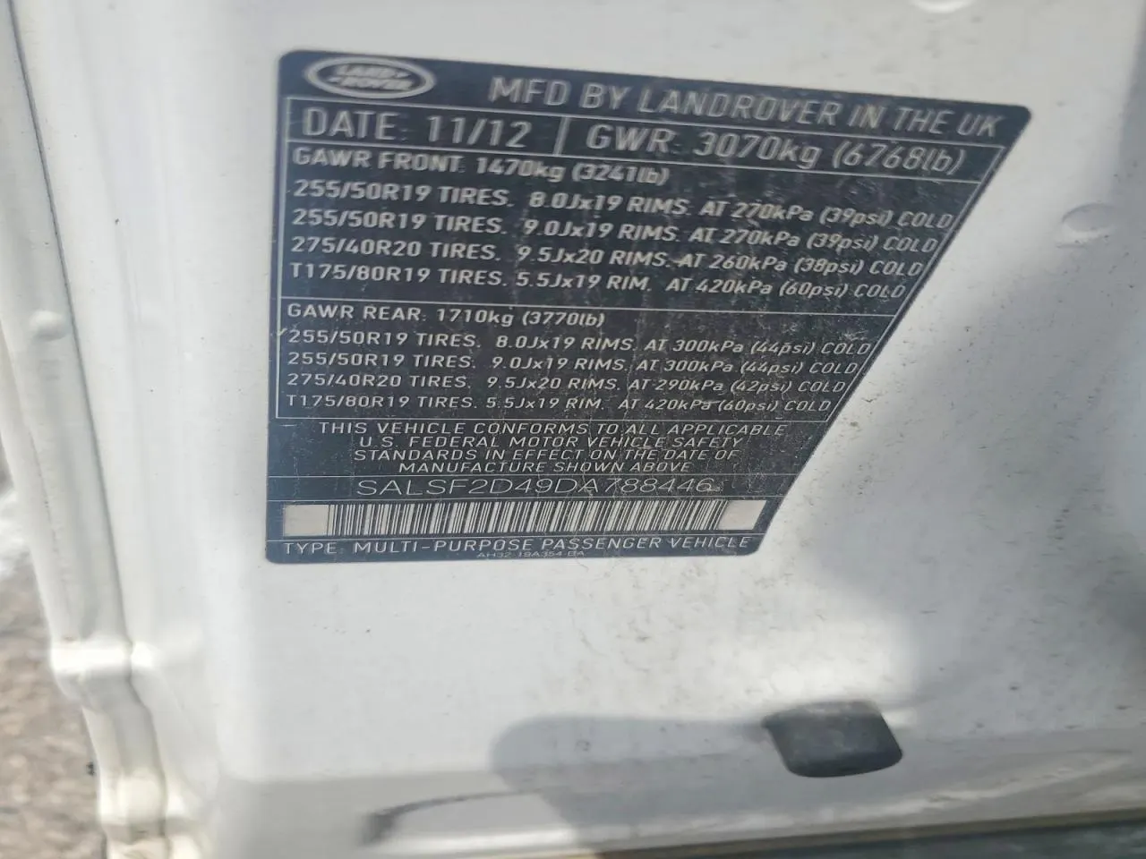 2013 Land Rover Range Rover Sport HSE