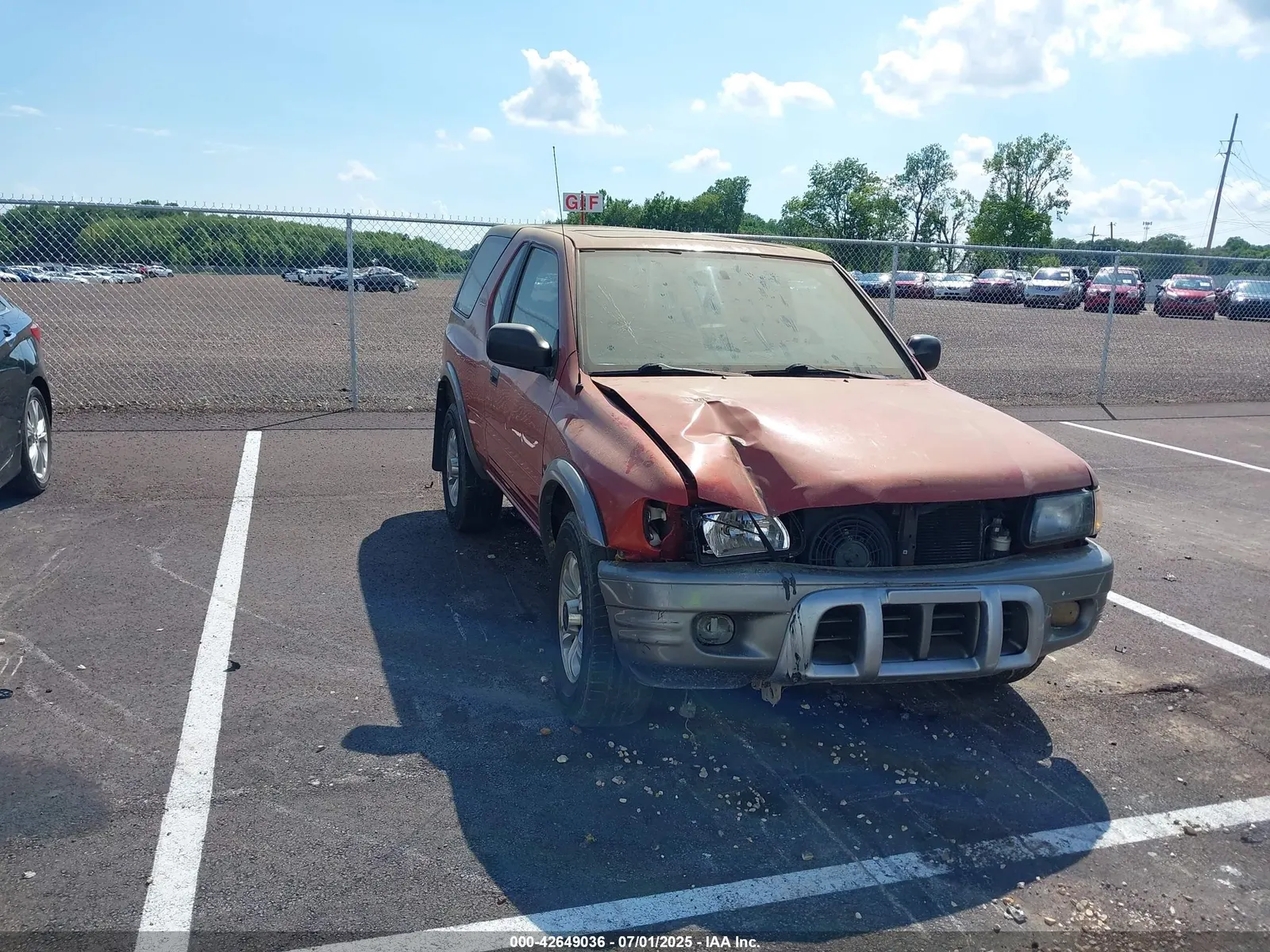 2001 Isuzu Rodeo Sport S 3.2L V6 HARD TOP/S 3.2L V6 SOFT TOP