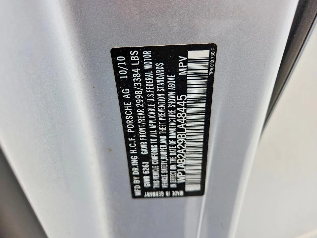 2011 Porsche Cayenne S