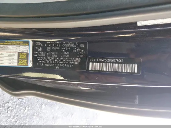 2018 Kia Sedona EX