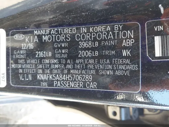 2017 Kia Forte5 LX