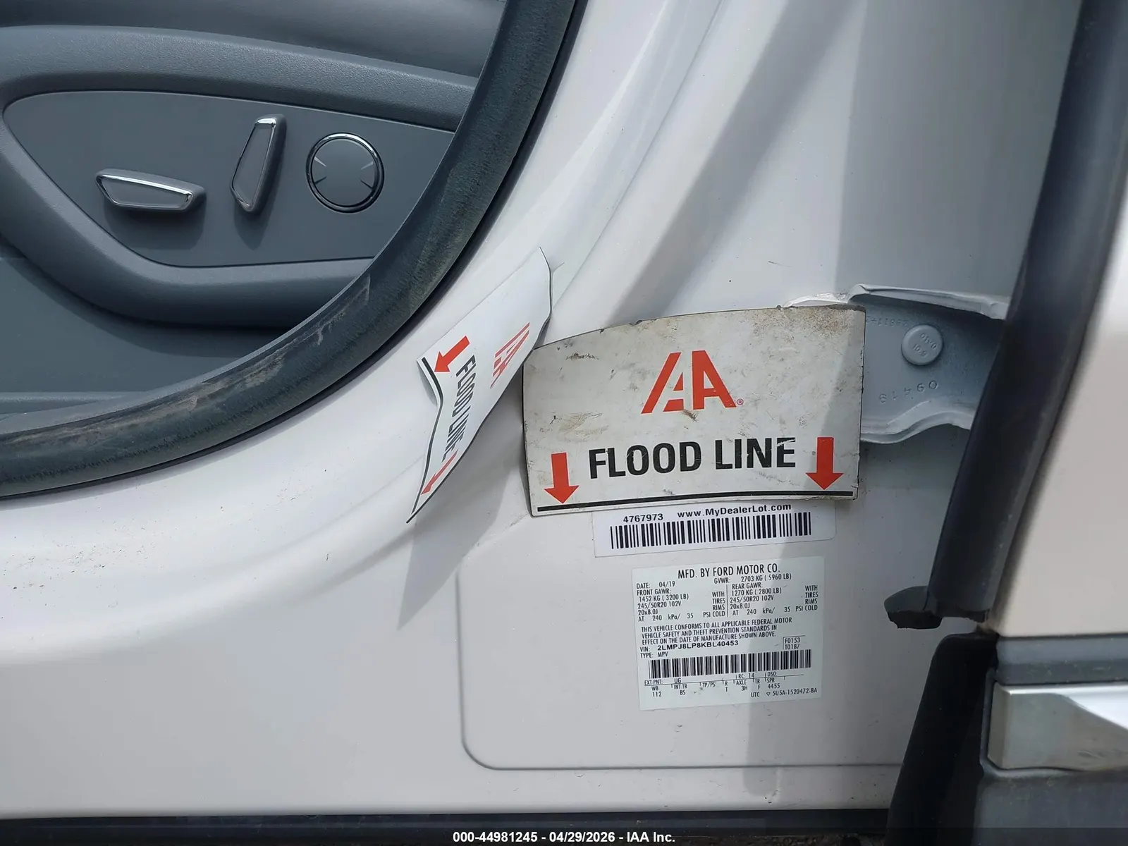 2019 Lincoln Nautilus Reserve
