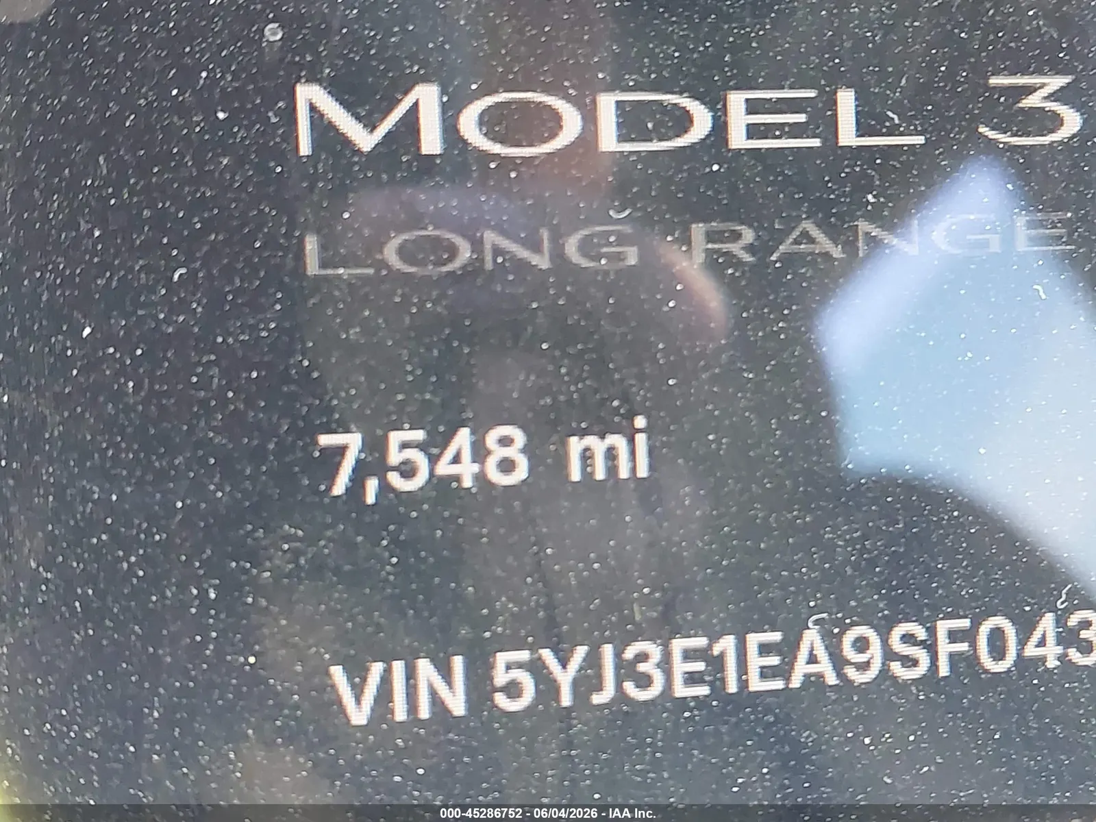 2025 Tesla Model 3 Long Range