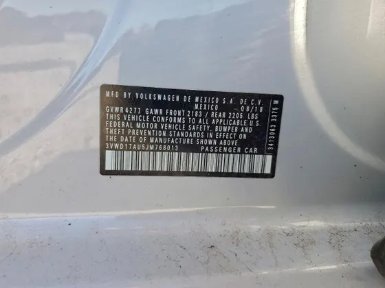 2018 Volkswagen Golf SportWagen S