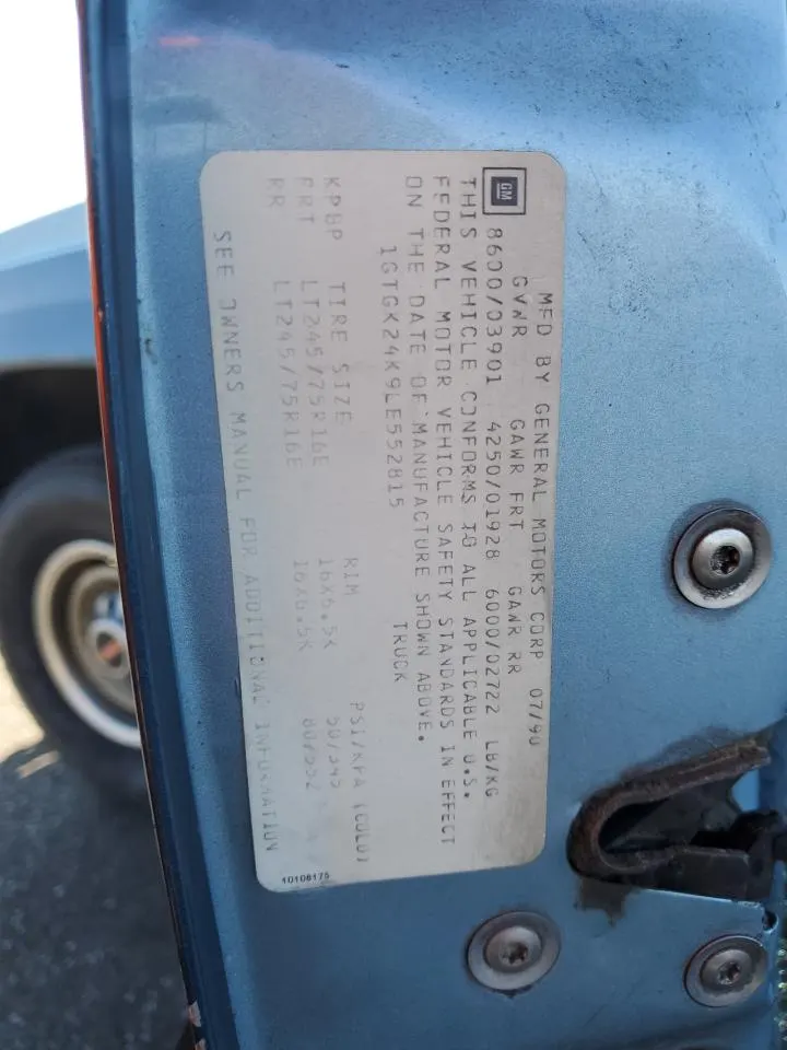 1990 GMC 3/4 Ton Pickups K2500