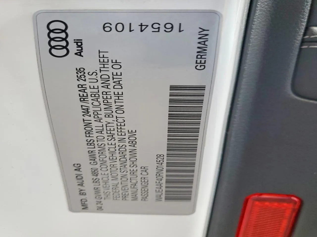 2024 Audi A4 Sedan S line Premium Plus