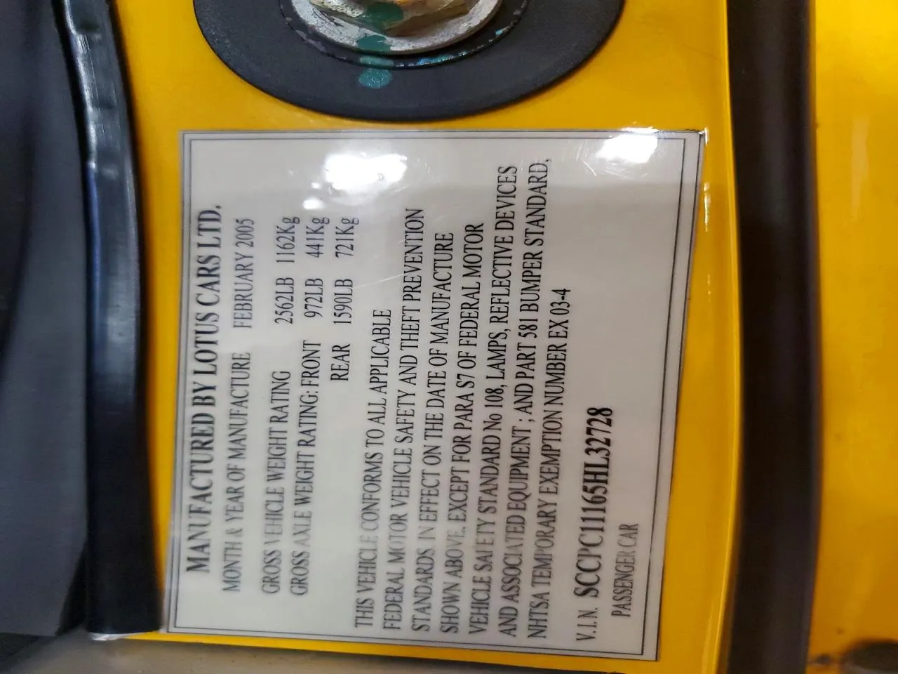 2005 Lotus Elise
