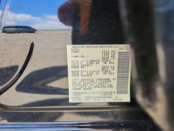 2018 Nissan Titan PRO-4X