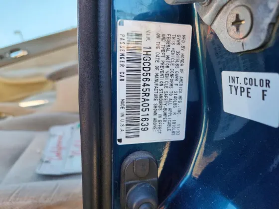 1994 Honda Accord LX w/ABS