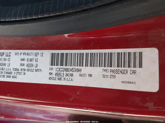 2013 Dodge Avenger SE