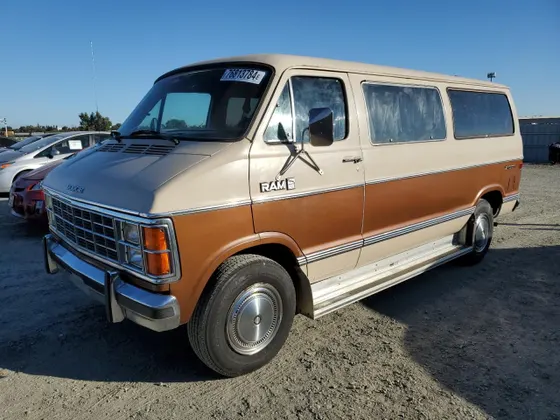 1984 Dodge B SERIES B350