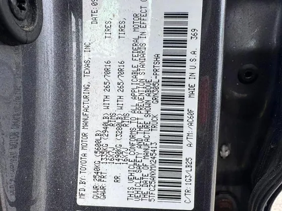 2021 Toyota Tacoma 4WD SR5