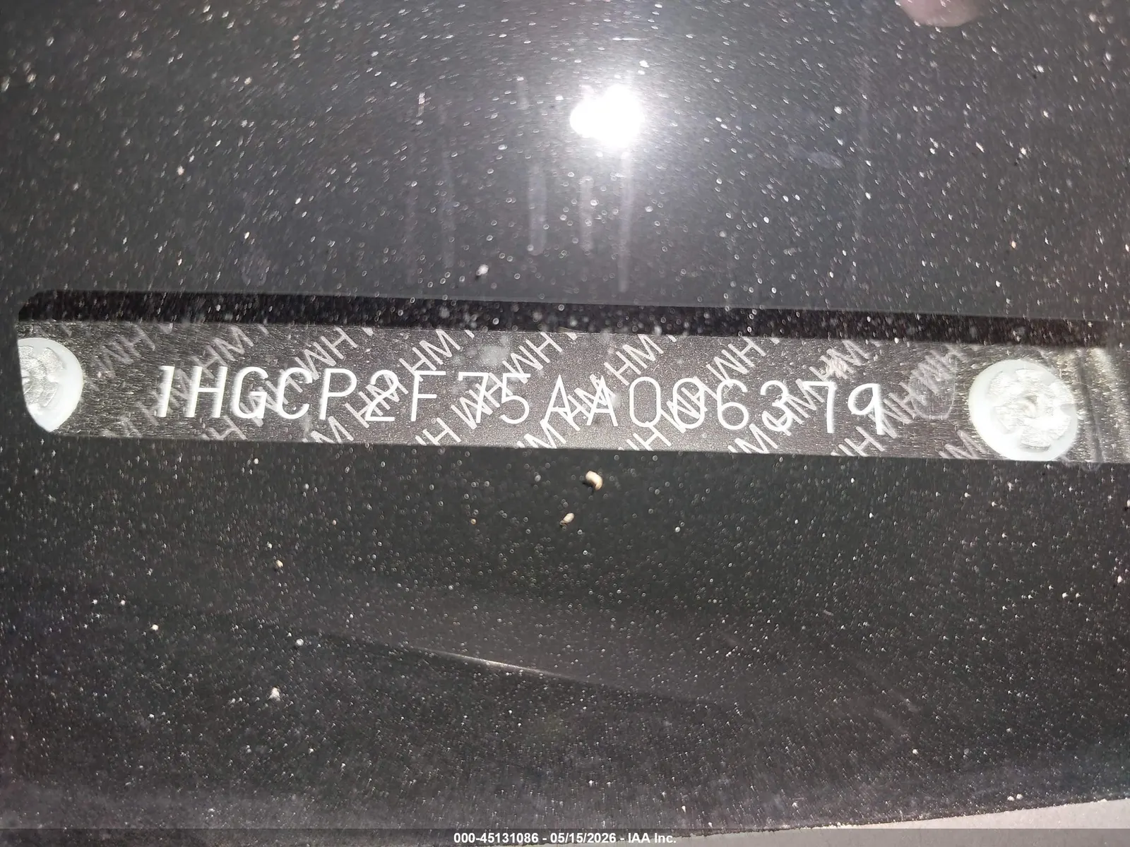 2010 Honda Accord Sdn EX
