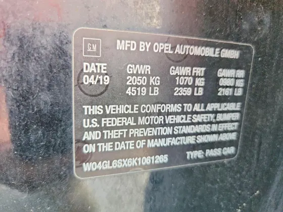 2019 Buick Regal Sportback Preferred