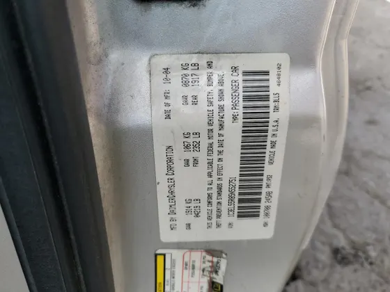 2005 Chrysler Sebring Conv Touring