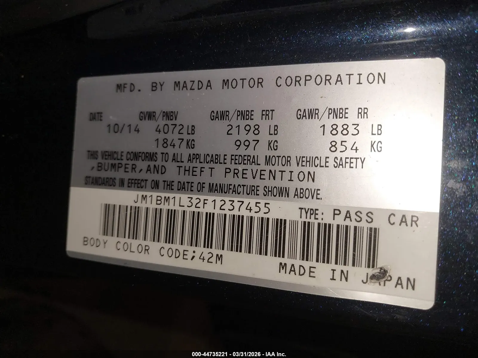 2015 Mazda Mazda3 s Touring