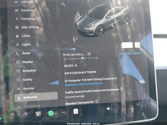 2020 Tesla Model 3 Standard Range Plus